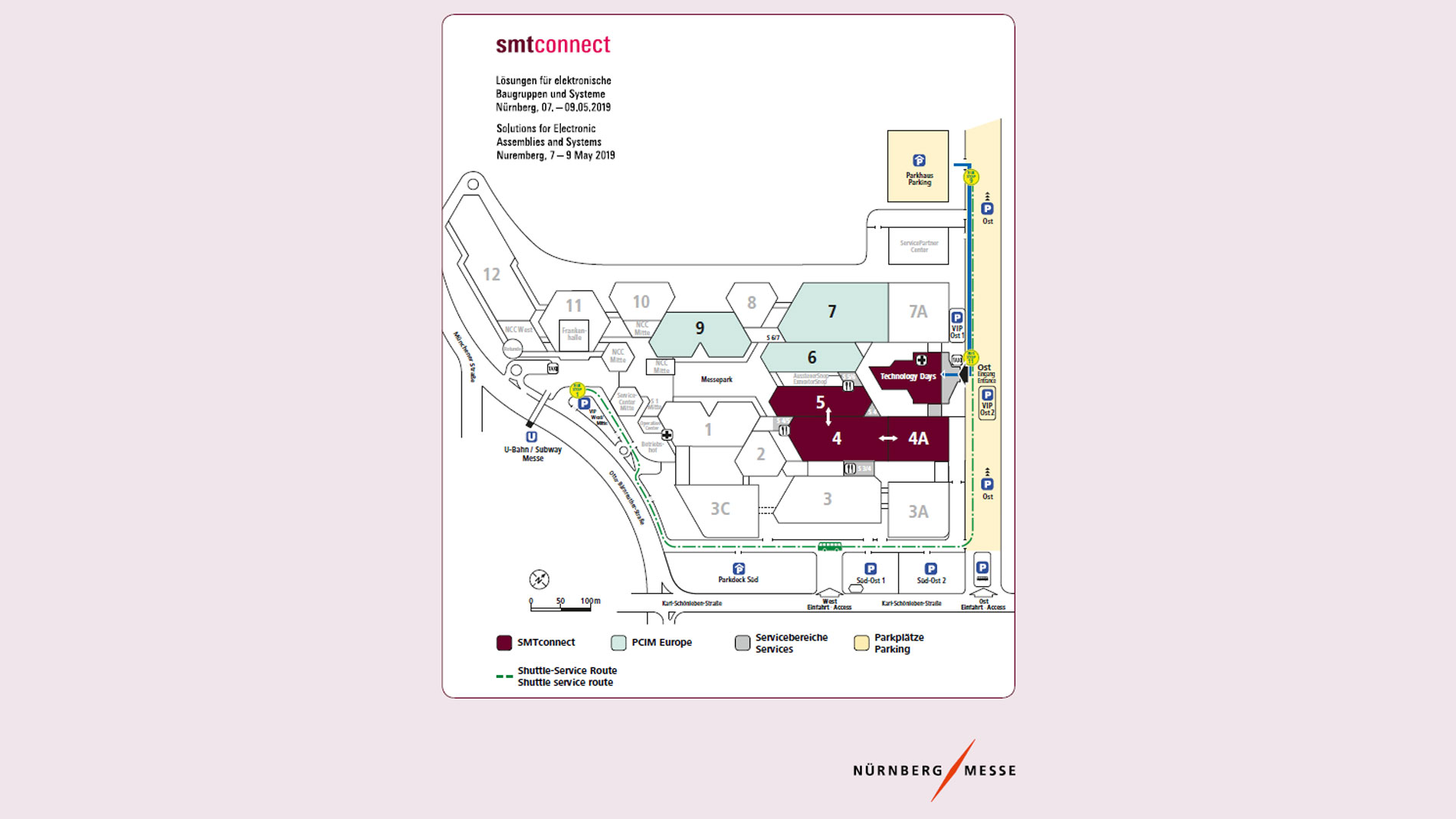 Kongressplan NürnbergMesse