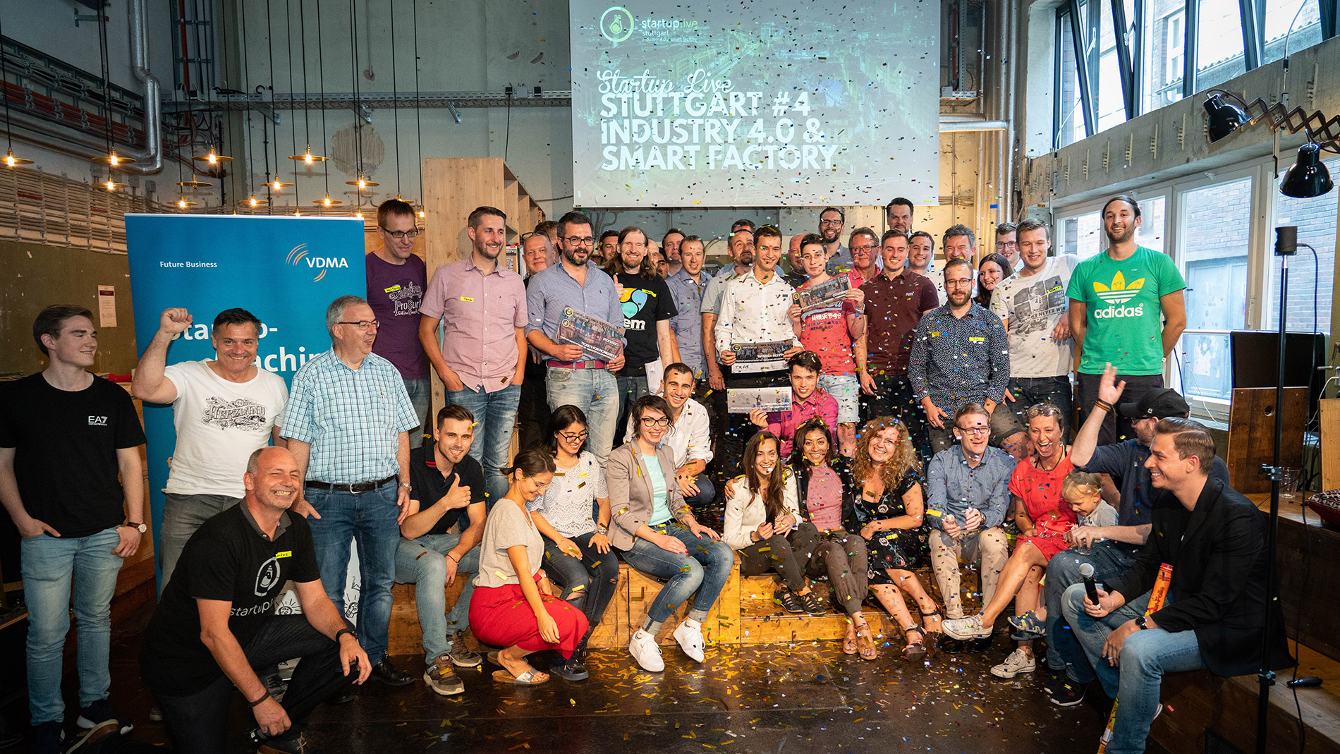 … u.a. beim Startup Live Industrie 4.0 & Smart Factory (Bild: Startup live)