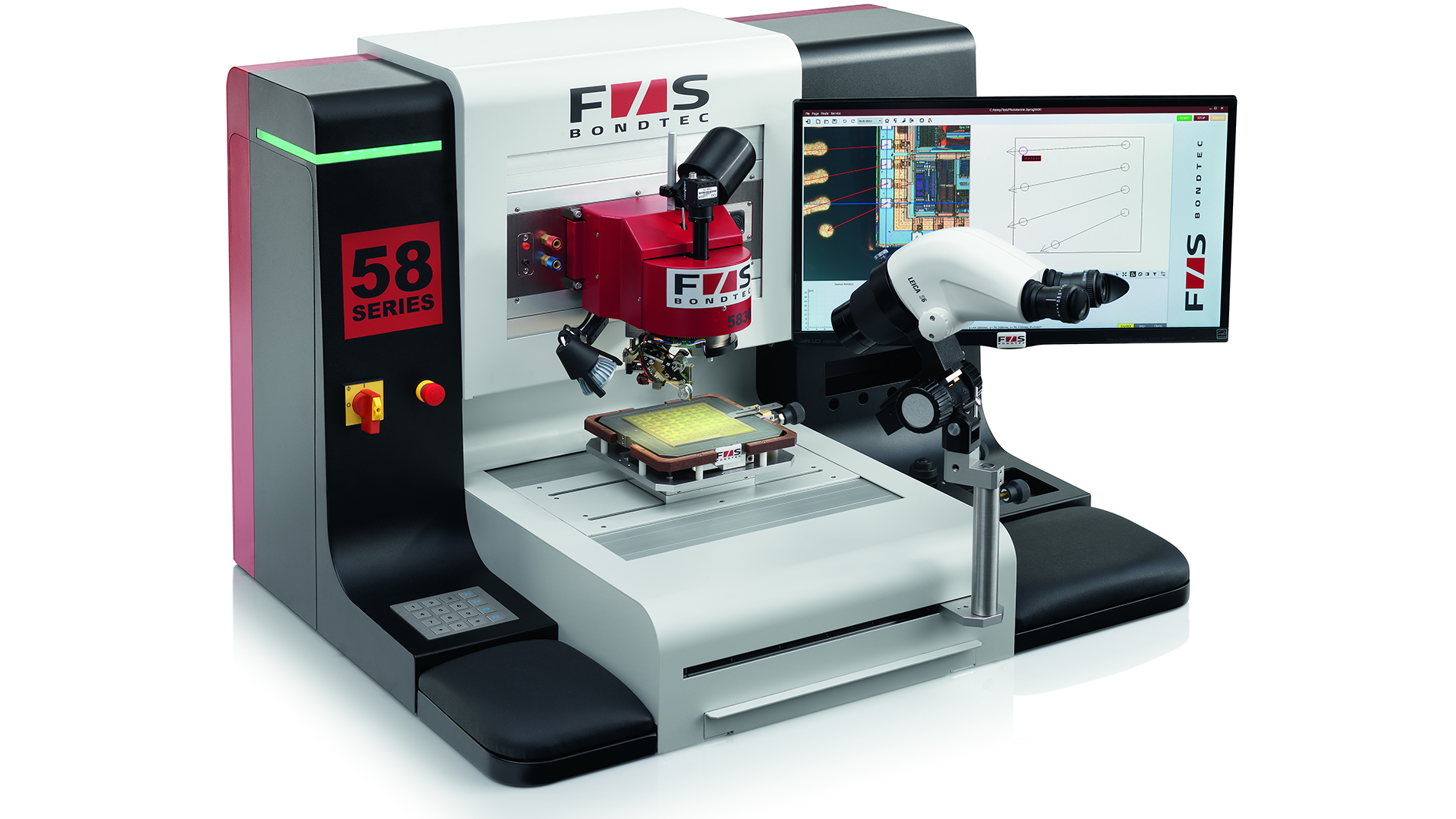 Fig. 1: Time-to-market in focus - wire bonder series 56i and 58 (Fig.: F&S BONDTEC Semiconductor GmbH)